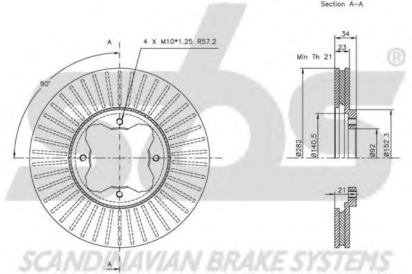 Disc frana 1