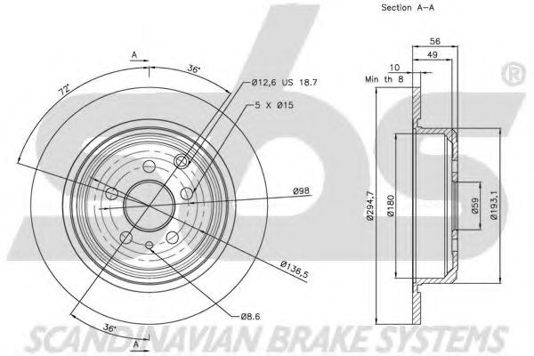 Disc frana 1