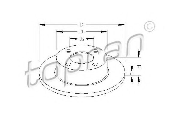 Disc frana 1