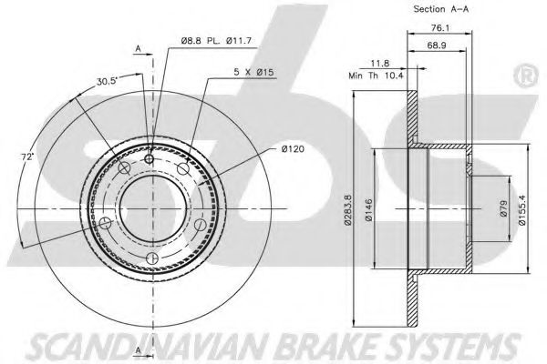 Disc frana 2
