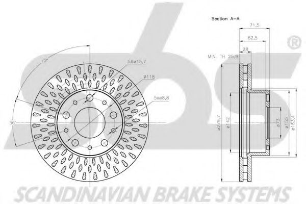 Disc frana 3