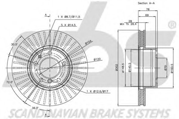 Disc frana 2