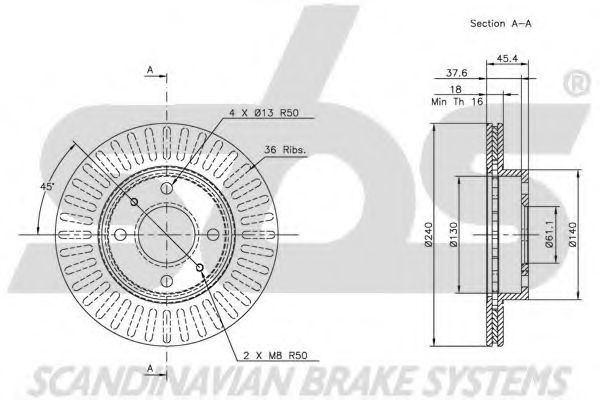 Disc frana 2