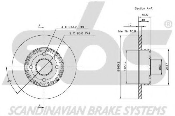 Disc frana 2