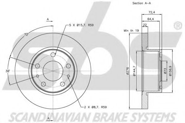 Disc frana 2