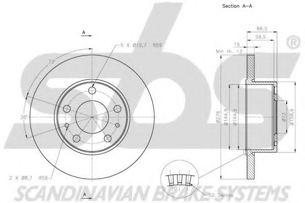 Disc frana 2