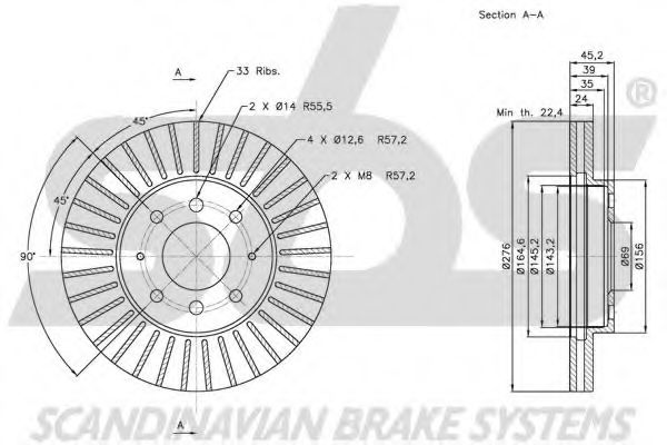 Disc frana 2