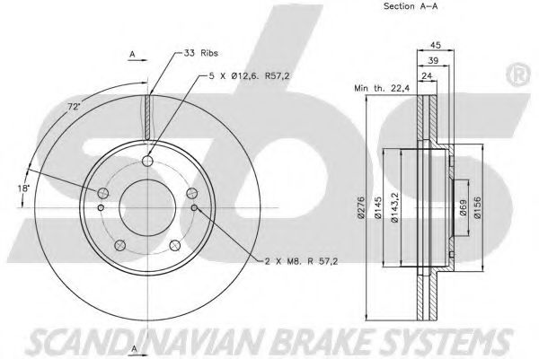 Disc frana 2
