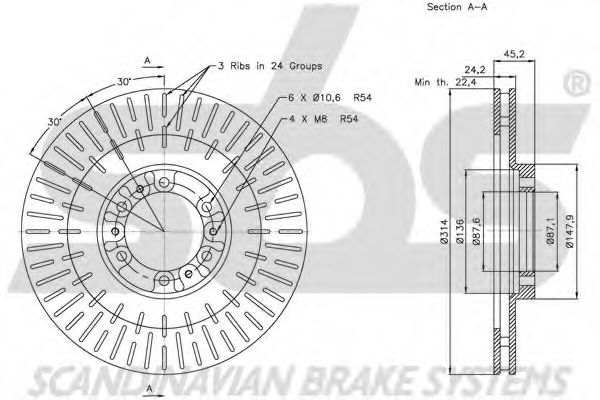 Disc frana 2
