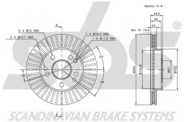 Disc frana 2