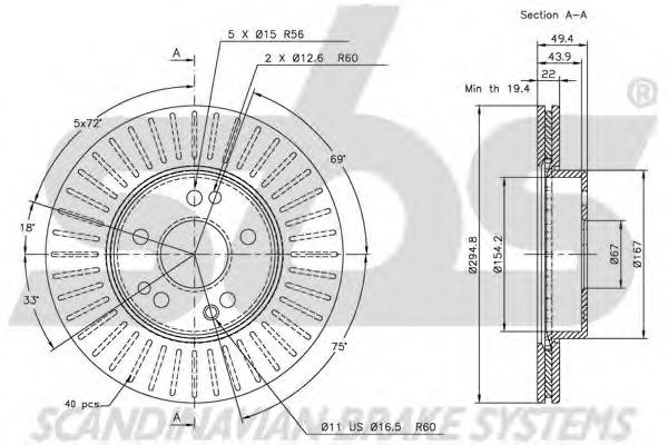 Disc frana 2