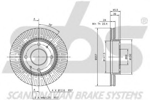 Disc frana 2
