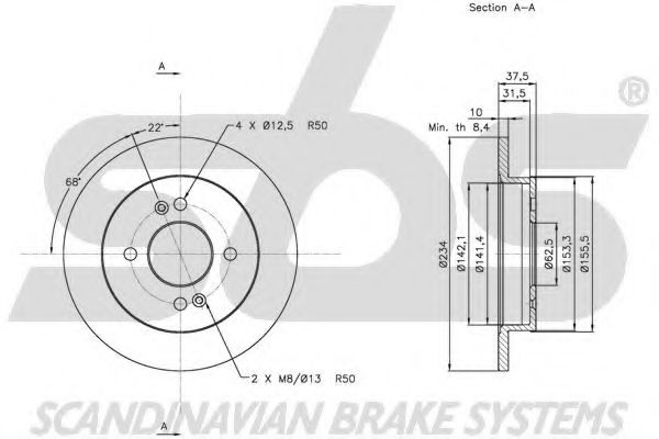 Disc frana 2