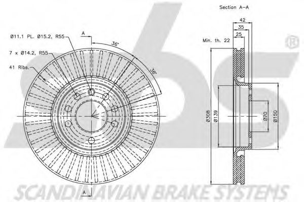 Disc frana 3
