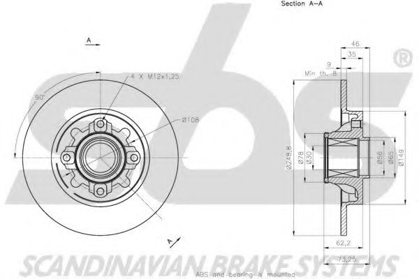 Disc frana 3