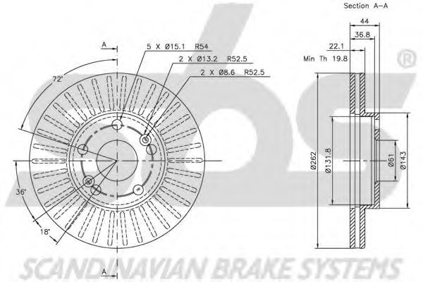 Disc frana 3