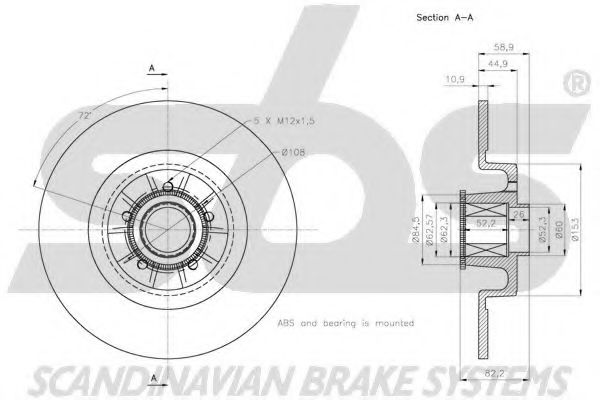 Disc frana 3