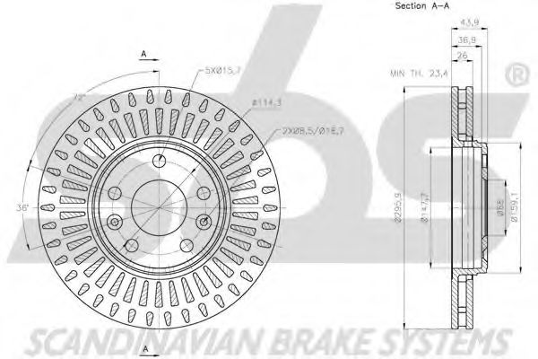 Disc frana 3