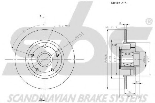 Disc frana 3