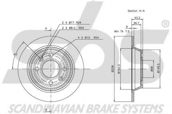 Disc frana 2
