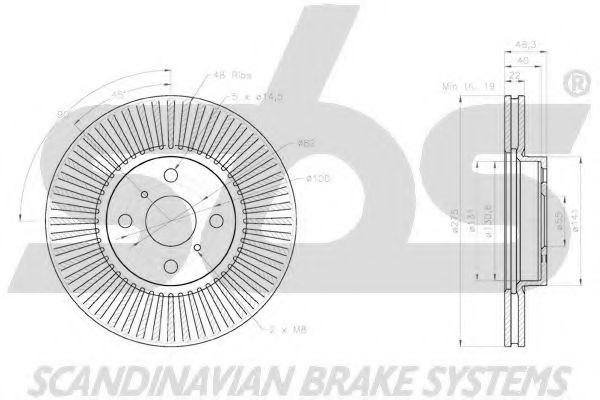 Disc frana 3
