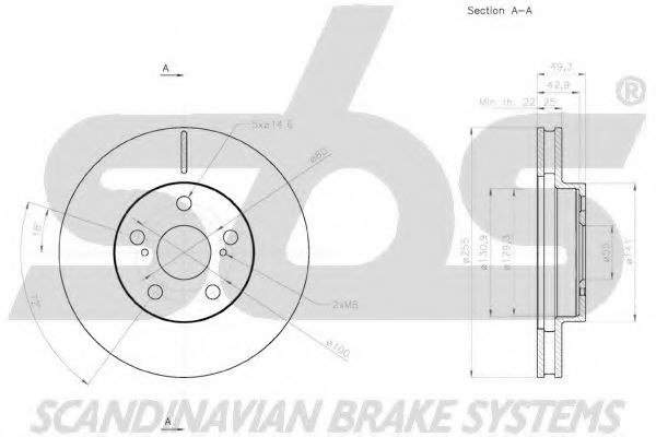 Disc frana 3