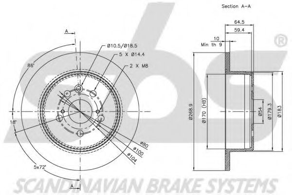 Disc frana 2