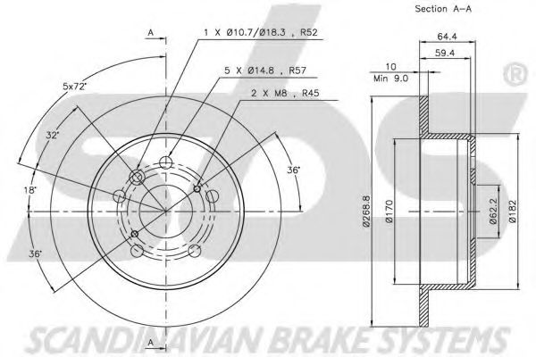 Disc frana 2