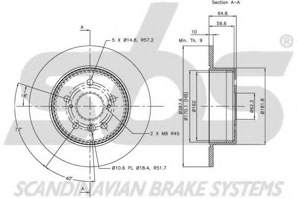 Disc frana 3