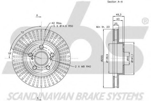Disc frana 2