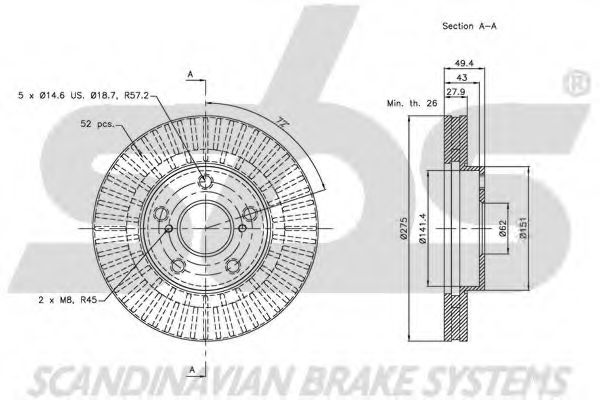 Disc frana 2