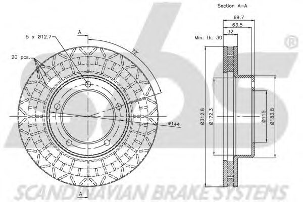 Disc frana 2
