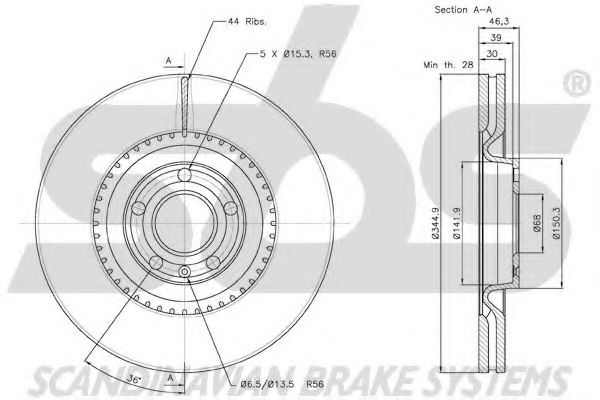 Disc frana 3