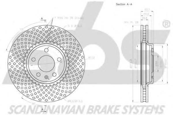 Disc frana 3