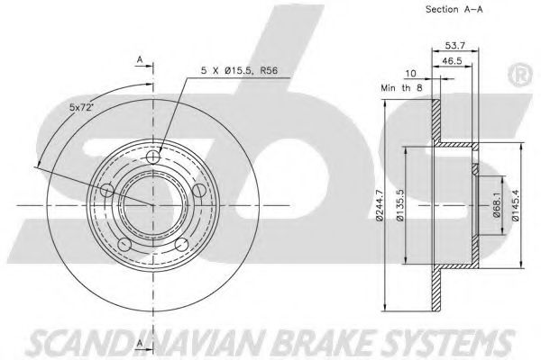 Disc frana 2