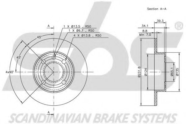 Disc frana 2