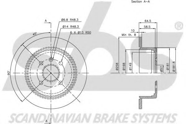 Disc frana 3