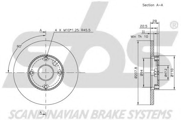 Disc frana 2
