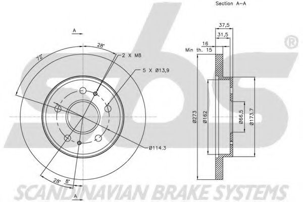 Disc frana 2