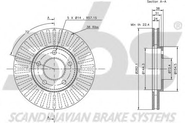 Disc frana 2