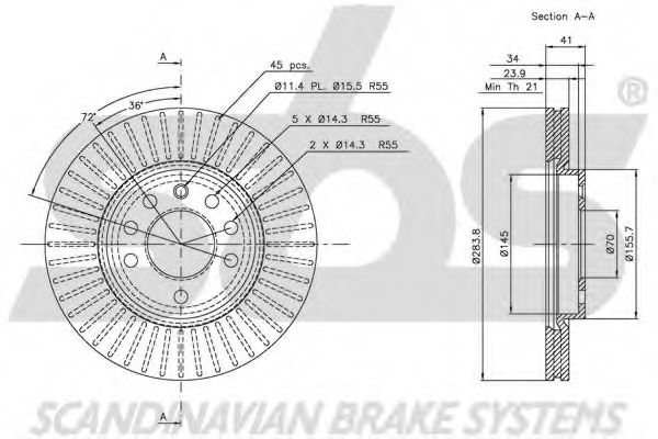 Disc frana 2