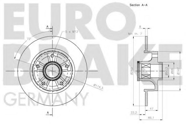 Disc frana 3